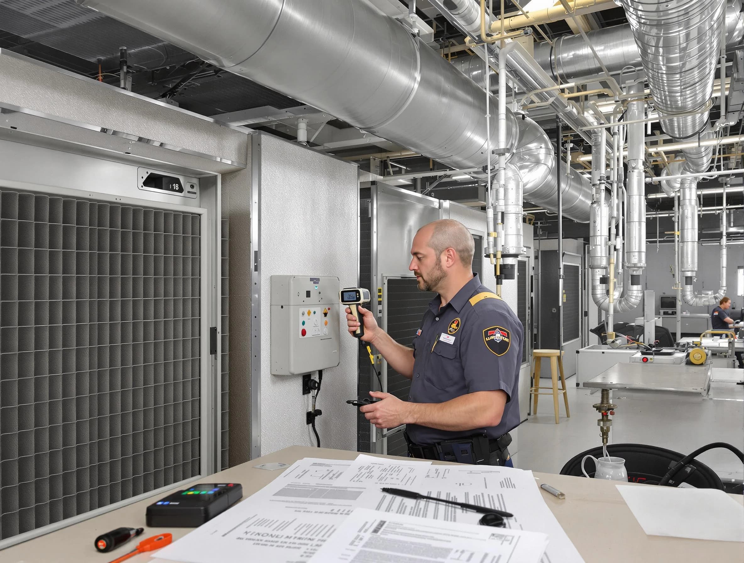 Professional filter system inspection by Wellesley Air Duct Cleaning in Wellesley