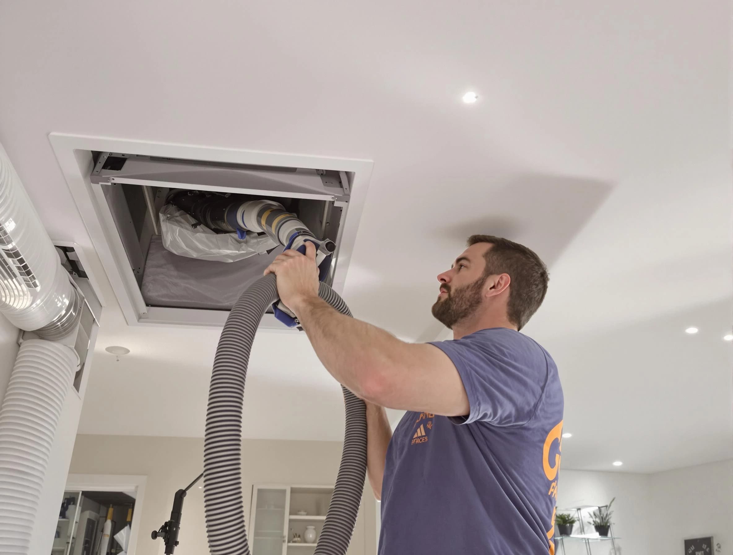 Precision indoor duct cleaning by Wellesley Air Duct Cleaning in Wellesley