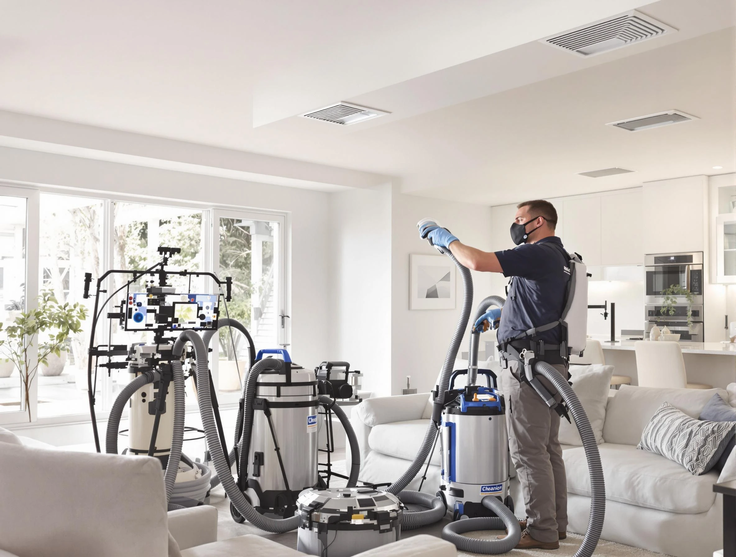 Professional AC duct cleaning by Wellesley Air Duct Cleaning in Wellesley