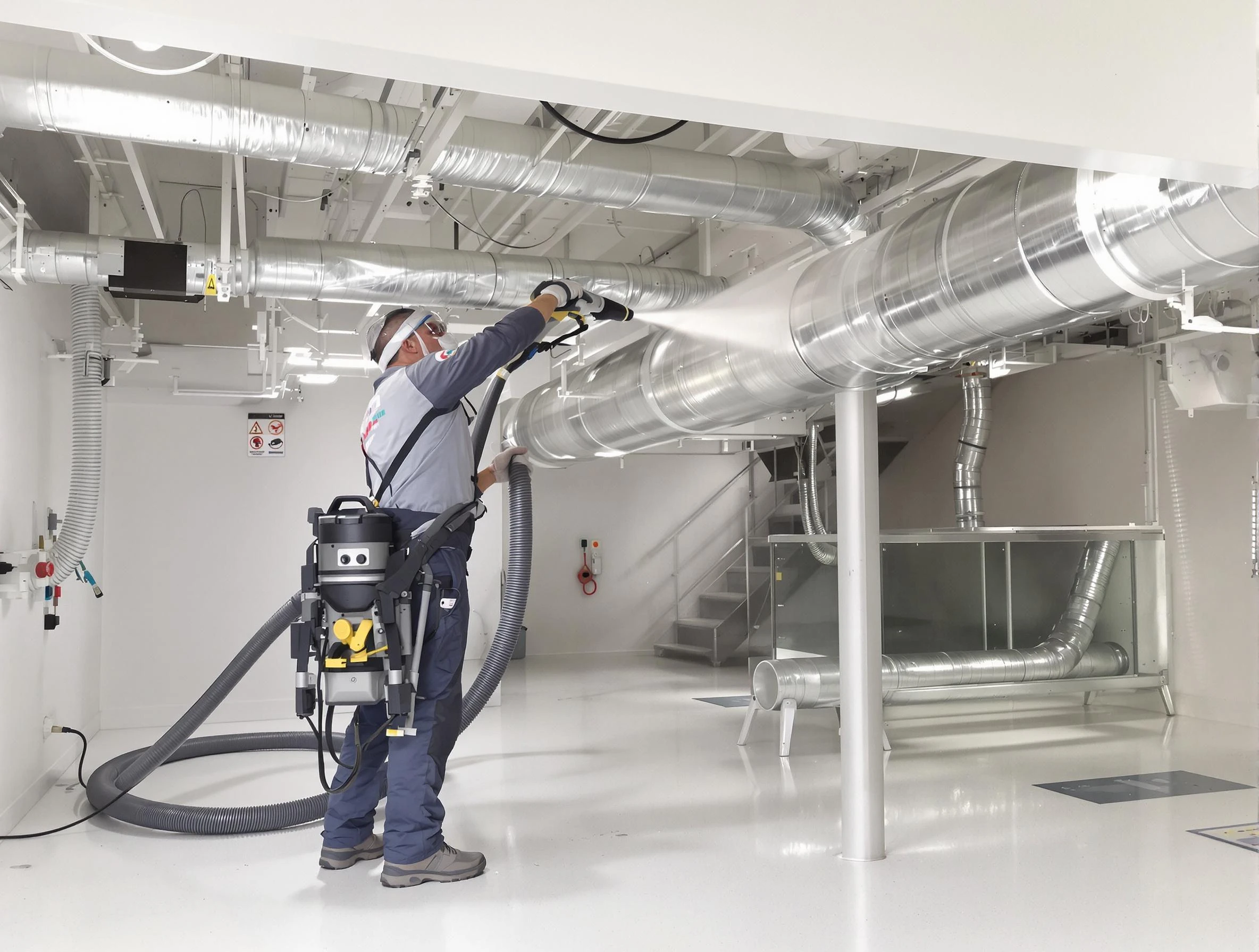 Professional central duct cleaning by Wellesley Air Duct Cleaning in Wellesley