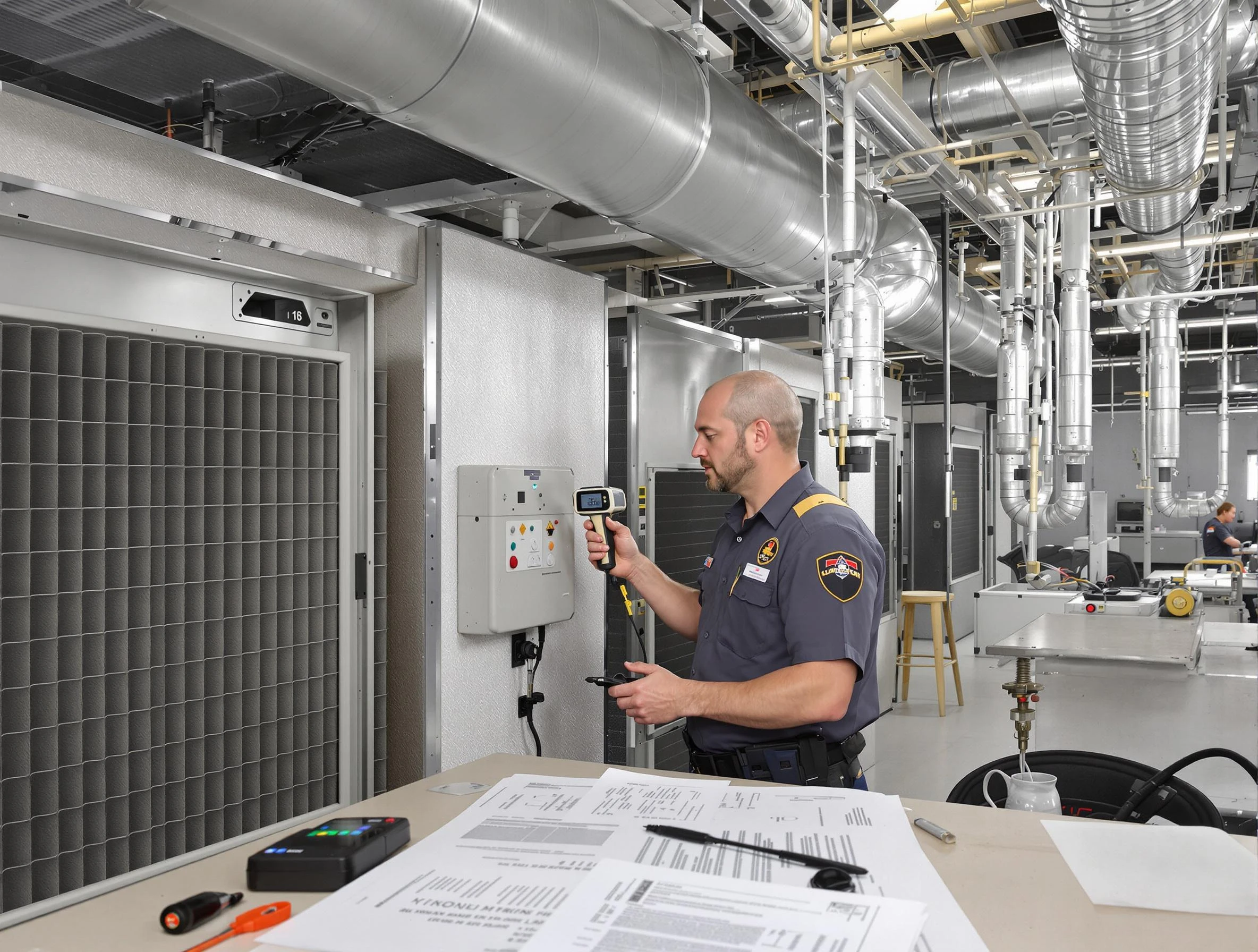 Professional filter system inspection by Wellesley Air Duct Cleaning in Wellesley