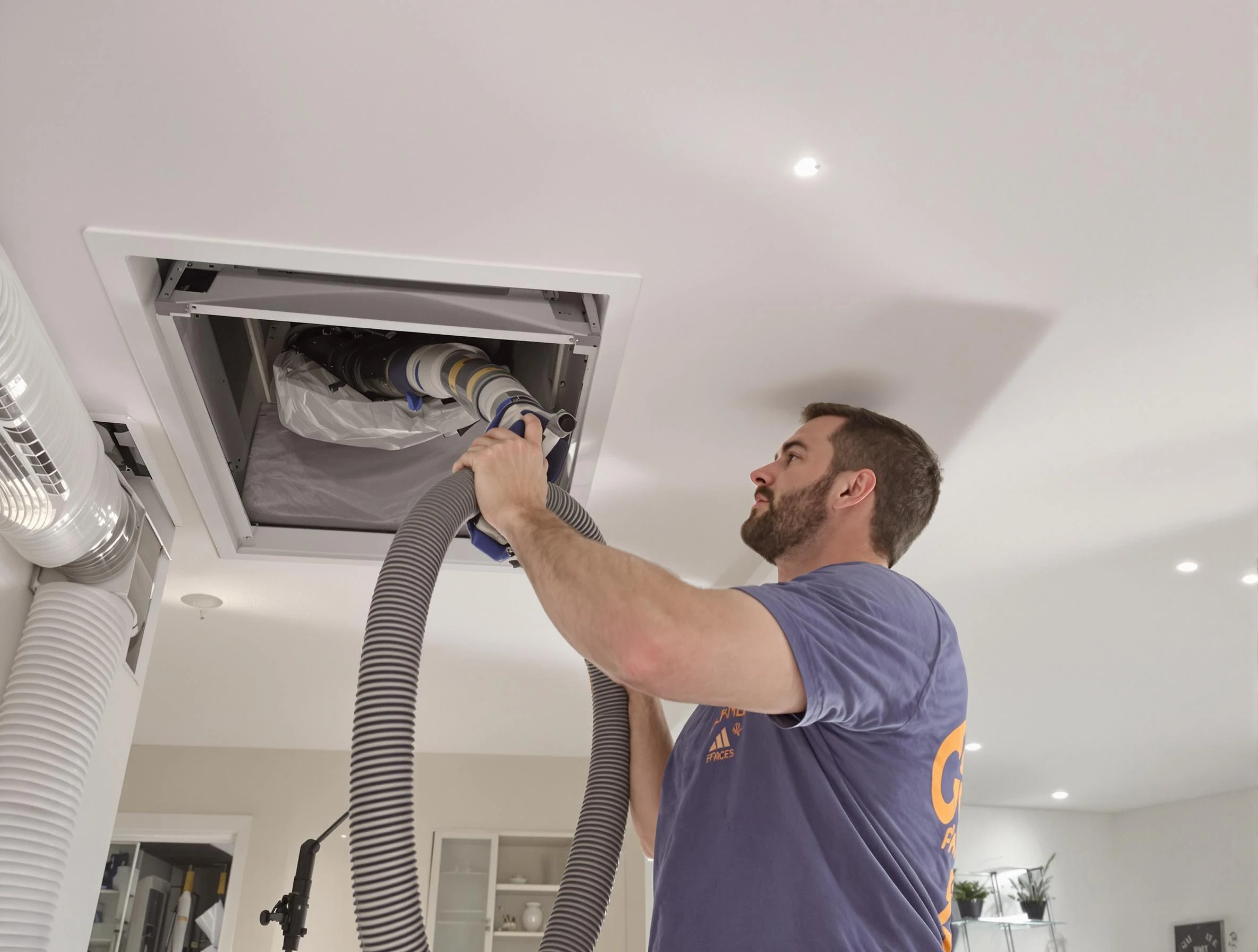 Precision indoor duct cleaning by Wellesley Air Duct Cleaning in Wellesley